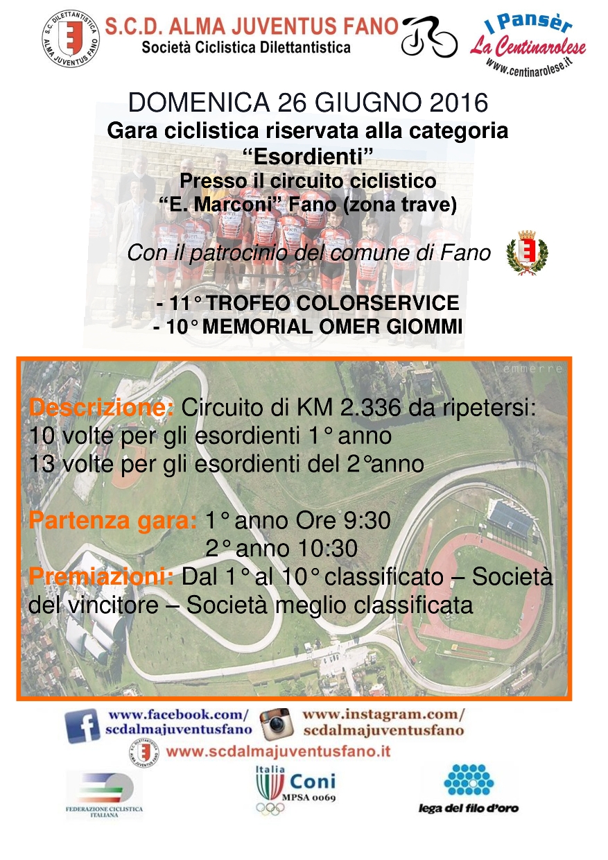 locandina esordienti